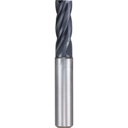 グーリング 4枚刃エンドミル パイロット穴加工用 レギュラSuperAコート 2.3mm 6716