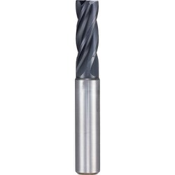 グーリング 4枚刃エンドミル パイロット穴加工用 レギュラSuperAコート 2.5mm 6716