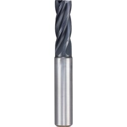 グーリング 4枚刃エンドミル パイロット穴加工用 レギュラSuperAコート 3.5mm 6716