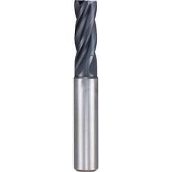 グーリング 4枚刃エンドミル パイロット穴加工用 レギュラSuperAコート 5.5mm 6716