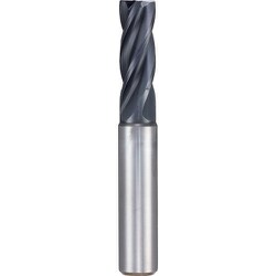 グーリング 4枚刃エンドミル パイロット穴加工用 レギュラSuperAコート 8.5mm 6716