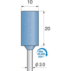 ECP3016 [アルゴファイル セラミックポイント/ホイール]