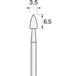 GCW2008 [アルゴファイル WA砥石（軸付砥石ホワイトアランダム）]