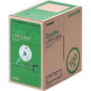 LD-CT2/LB100/RS [エレコム EU RoHS準拠LANケーブル CAT5E 100m ライトブルー]