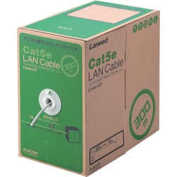 LD-CT2/LG300/RS [エレコム EU RoHS準拠LANケーブル CAT5E 300m ライトグレー]