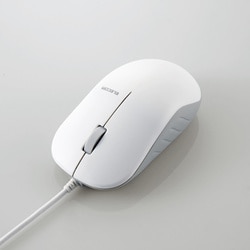 M-K7UBWH/RS [エレコム 有線3ボタンBlueLEDマウス]