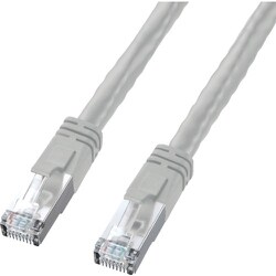 KB-T6POE-07 [SANWA CAT6 LANケーブル PoE対応タイプ ライトグレー 7m]