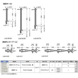 ヨドバシ.com - スガツネ工業 LA2-9C70 [スガツネ工業 （210031417