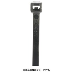 S15-50-C0 [ストロングホールド 耐候性ナイロン結束バンド 黒 長さ370mm 幅4.8mm 100本入り S15-50-C0]
