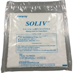 クラレ クリーンルーム用ワイパー ソリブ 240mm×240mm（1Cs（箱）=100枚入） SOLIV-2424
