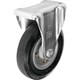 シシク セミニューマチック車輪付キャスター 固定 200径 SPMK-200