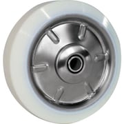 SWUW-125 [シシク 抗菌ホワイトウレタン車輪のみ 125径]