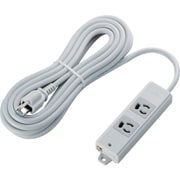 T-WRM3250LG/RS [エレコム RoHs準拠OAタップ 抜け止 3P 2個口 マグネット 5m グレー]