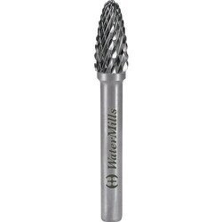 WMF6060L1858 [ウォーターミルズ WMノンコート超硬ロータリーバー タイプF φ6×18mm、6mm軸]