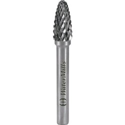 WMF6100L2060 [ウォーターミルズ WMノンコート超硬ロータリーバー タイプF φ10×20、6mm軸]