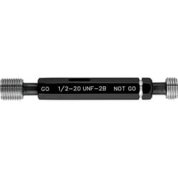 WATERS ユニファイねじ用プラグゲージ（UNF） 呼び寸法（mm）NO12 WP12-28UNF2B