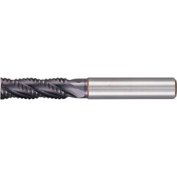 グーリング 4枚刃ラフィングエンドミル セミロングFIREコート 12mm 6883