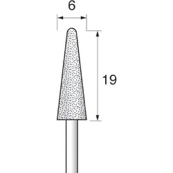 DEP2013 [アルゴファイル ダイヤエコノミー2（電着ダイヤモンドポイント）]