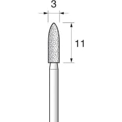 DEP2017 [アルゴファイル ダイヤエコノミー2（電着ダイヤモンドポイント）]