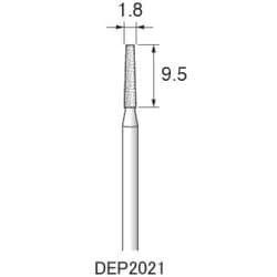 DEP2021 [アルゴファイル ダイヤエコノミー2（電着ダイヤモンドポイント）]