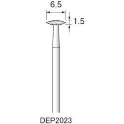 DEP2023 [アルゴファイル ダイヤエコノミー2（電着ダイヤモンドポイント）]