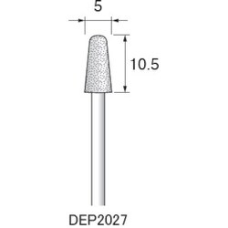 DEP2027 [アルゴファイル ダイヤエコノミー2（電着ダイヤモンドポイント）]