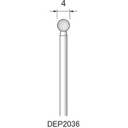 DEP2036 [アルゴファイル ダイヤエコノミー2（電着ダイヤモンドポイント）]