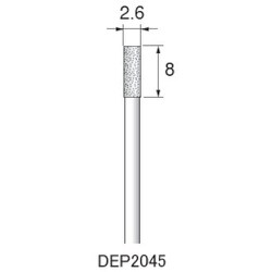 DEP2045 [アルゴファイル ダイヤエコノミー2（電着ダイヤモンドポイント）]