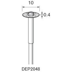 DEP2048 [アルゴファイル ダイヤエコノミー2（電着ダイヤモンドポイント）]