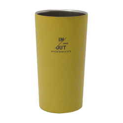 タンブラー 450ml 真空断熱 IN/OUTDOOR ステンレス マスタード 56902