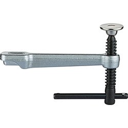 1910AST [TRUSCO エホマクランプ レール幅19.5mmふところ100mm用ハンドル]
