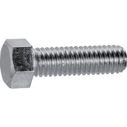 B022-11475 [TRUSCO 六角ボルト（インチねじ） ユニクロ W1/4×75 23本入]