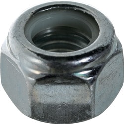 TRUSCO ナイロンナット ユニクロ M20 4個入 1種（DIN982規格） B122-0020
