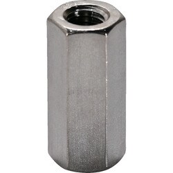 TRUSCO 高ナット（長ナット） ユニクロ W3/8×50 10個入 B130-31850