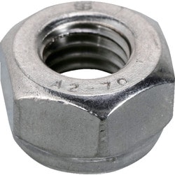 TRUSCO ナイロンナット ステンレス M10 12個入 1種（DIN982規格） B133-0010