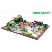 S071-2 Zゲージ 完成品レイアウト 壁掛けタイプ ジオラマセット [鉄道模型用レイアウト用品]