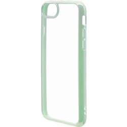 7411IP247HB [iPhone SE（第3世代）/SE（第2世代）/8/7用 ケース カバー ハイブリッド クリア TPU＋PC オーロラフレーム ミント]