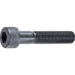 B150-1255P1.25 [TRUSCO 六角穴付ボルト 細目 スチール（SCM435） 黒染め M12×55 P1.25 6本入 半ねじ]