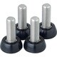 CPE-D-M16AJ-SET [TRUSCO クリーンフェニックスワゴン用アジャスタ-セット M16 導電 4本入]