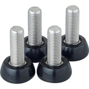 CPE-D-M16AJ-SET [TRUSCO クリーンフェニックスワゴン用アジャスタ-セット M16 導電 4本入]