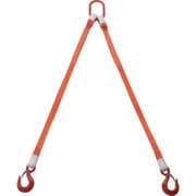 G25-2P10 [TRUSCO 2本吊ベルトスリングセット 25mm幅X1m 吊り角度60°時荷重0.86t（最大使用荷重1t）]