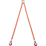 G25-2P15 [TRUSCO 2本吊ベルトスリングセット 25mm幅X1.5m 吊り角度60°時荷重0.86t（最大使用荷重1t）]