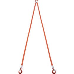 G25-2P20 [TRUSCO 2本吊ベルトスリングセット 25mm幅X2m 吊り角度60°時荷重0.86t（最大使用荷重1t）]