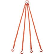 G25-4P15-0.86 [TRUSCO 4本吊ベルトスリングセット 25mm幅X1.5m 吊り角度60°時荷重0.86t（最大使用荷重1t）]
