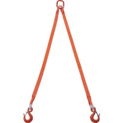 G35-2P15 [TRUSCO 2本吊ベルトスリングセット 35mm幅X1.5m 吊り角度60°時荷重1.72t（最大使用荷重2t）]