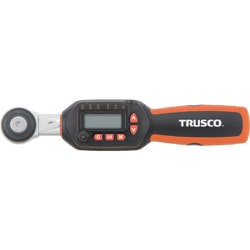 TRUSCO ヘッド交換式ラチェットデジタルトルクレンチ 差込角9.5mm 12～60Nm HDT3-060C