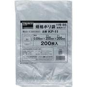 KP-11 [TRUSCO 規格ポリ袋（極薄タイプ） 11号 B5サイズ 200枚入]