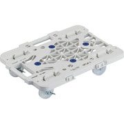 MPK-500NJS-W [TRUSCO 連結式ルートバン メッシュタイプ 515X385 ナイロン車輪 4輪自在 ストッパー付 白]