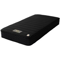 日P646 夜香ハイグレード2 セミダブル（120×195×23cm） ハード ブラック [国産コンパクト梱包マットレス]