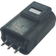 P-CE01A5-02BA [TRUSCO 防水コネクタ Y字分岐タイプ（10個入） 黒]